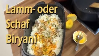 LammSchaf Biryani  indisch essen [upl. by Boycey992]