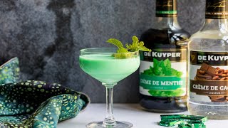 Retro Grasshopper Cocktail Recipe [upl. by Emelia454]