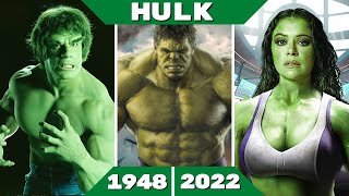 The Evolution Of The Hulk Movies 19772022 Animated antman she hulk [upl. by Ryley]