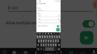 How to create a WhatsApp group poll 2024 [upl. by Latyrc]