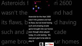 Asteroids Atari 2600 Taken from the Atari Classics Volume 2 Loved it even though [upl. by Justus852]