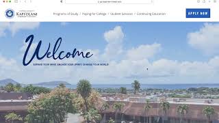 Kapiʻolani Community College  Select Programs [upl. by Helfand]