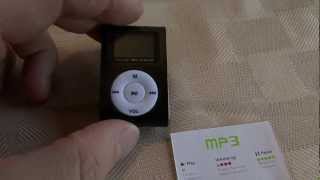 Digital Mini MP3 Player with FM Radio [upl. by Goulden]