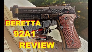 Beretta 92A1 Review  How to optimize your Beretta 92A192FS92X for competition IDPAUSPSA [upl. by Pulchi]