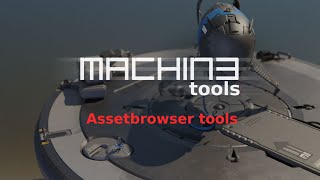 MACHIN3tools 111  Assetbrowser Tools [upl. by Nawat]