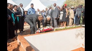 Nkaissery laid to rest at his Kajiado home [upl. by Zoellick]