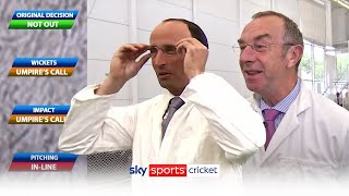 Howzat Nasser Hussain and Bumble put their umpire skills to the test [upl. by Uahc481]