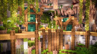 Better Minecraft EP37 Caves and Cliffs Underground Build [upl. by Aznola]