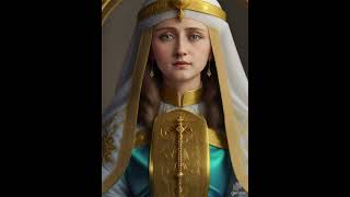 👑 Journey through Time Empress Saint Olga of Kiev in Hyperrealistic Detail 🏰🌟 artisticvision [upl. by Devi942]