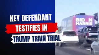 Key Defendant Testifies In Trump Train Trial [upl. by Sawyere814]