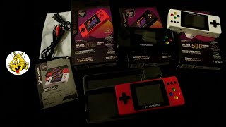 VX Gaming 500 Game HandHeld Gaming System Review LPOS [upl. by Raleigh]