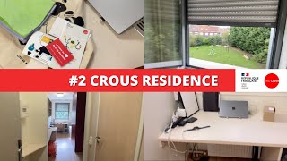 Vlog2 Chapter 1 Lille  Crous Residence  BampA Unpacking  Crous Lille NordPasdeCalais [upl. by Lzeil775]