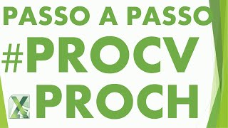 PROCV e PROCH Passo à Passo Sem complicação [upl. by Eidroj]