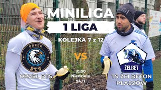 SHORT  Orzeł BTS  TS Żelbeton Płaszów  1 Liga Miniliga [upl. by Drhacir]