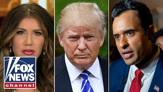 Kristi Noem Vivek Ramaswamy top list of possible Trump VP picks [upl. by Addie]