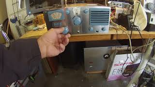 SBE 33 Transistorized SSB Transceiver First Introduced in February 1963 [upl. by Wilmott787]