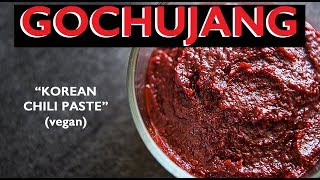 Korean Chili Paste EASY 5 MIN RECIPE How to make Gochujang 고추장 [upl. by Brocklin]