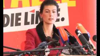 Politischer Aschermittwoch 2010 Sahra Wagenknecht neue Version [upl. by Einaoj881]