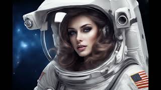 SPACE WOMAN NASA  BEST MUSIC ART [upl. by Derrej965]