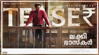 Lucky Baskhar Teaser  Malayalam  Dulquer Salmaan Meenakshi Chaudhary  Venky Atluri  GV Prakash [upl. by Quinton]