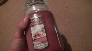 Yankee Candle Parisian Holiday Brunch Large Jar Unboxing [upl. by Dewie]