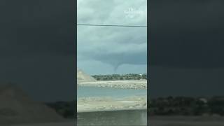 Tornadoes hit Florida ahead of Hurricane Milton hurricanemilton tornado [upl. by Halas]