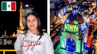 Así es CIUDAD de MÉXICO de NOCHE 🇲🇽 FUI a PLAZA GARIBALDI  4K  Celinaz El Salvador [upl. by Enyak]