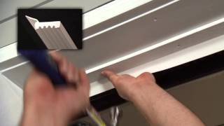 How to Install Vinyl Thermostop Garage Door Trim [upl. by Ilam]