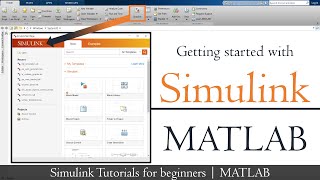 Simulink for beginner in MATLAB  getting started with Simulink in MATLAB  Introduction to Simulink [upl. by Trebmal]