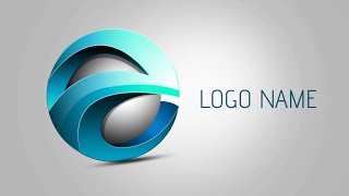 Photoshop Tutorial  3D Logo Design Element [upl. by Htrow]