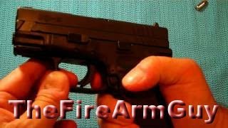 Springfield XD9 SC Shooting amp Review  TheFireArmGuy [upl. by Kennith648]