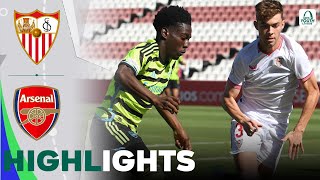 Arsenal vs Sevilla  Highlights  UEFA Youth League 24102023 [upl. by Akinak]