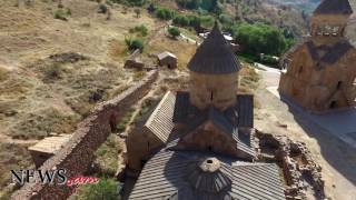 Noravank Monastery in Armenia Shoted from drone [upl. by Delora481]