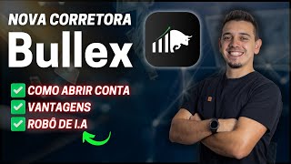 Como abrir conta na BULLEX e configurar a plataforma NOVA CORRETORA [upl. by Ximenes]