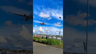 Aeromexico 787 Dreamliner landing at Heathrow Airport aviation heathrowplanespotting [upl. by Aible]