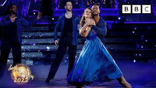 Annabel and Johannes American Smooth to Unchained Melody by Benedetta Caretta ✨ BBC Strictly 2023 [upl. by Lalla]