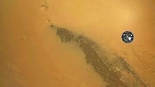 ✔ Real Video Footage Curiosity landing on Mars Heat Shield Surface Impact [upl. by Booth]