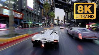 8k60 Cyberpunk 2077 LOOKS ABSOLUTELY INSANE on MODS Ultra Realistic Graphics  RTX 4090 [upl. by Merceer]