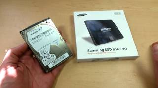 The Best Hard Drive Configuration for Your Laptop 1SSD 1HDD Samsung 850 EVO  2TB M9T Spinpoint [upl. by Jenkins]