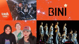 BINI quotStringsquot Wish Bus  BINI Fancam  Reaction [upl. by Hakvir]