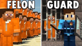 1000 Players Simulate Prison in Minecraft [upl. by Findley]