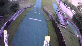 Skijumping POV  K 30  Isny [upl. by Aznecniv]