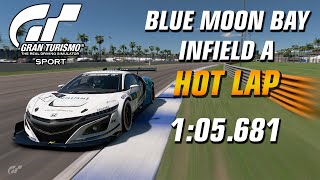 GT Sport Hot Lap  Manufacturer 2020 Rd24 Gr3  Blue Moon  Infield A [upl. by Adon]