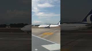 Anadolu Jet Antalya Airport plane aviation flight aircraft airbus turkey [upl. by Adila]