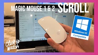 How to Enable Apple Magic Mouse 1 amp 2 Scroll in Windows 10  Solved [upl. by Ientruoc]