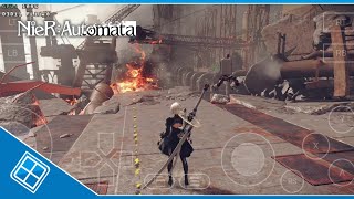 NieRAutomata Windows on Android  Winlator v80 Game Test [upl. by Myrtia]