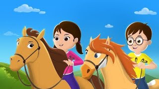 Animal Names  Lakdi Ki Kathi  Five Little Fruits  Nursery Rhymes  Kids Fun Learning Songs [upl. by Diskson]