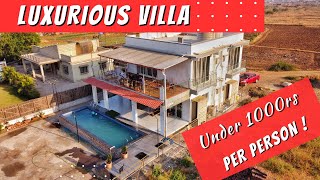 Affordable 4BHK Luxurious Villa in Lonavala  Private villa under budget [upl. by Oemor]