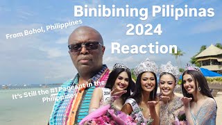 Binibining Pilipinas 2024 My Reaction [upl. by Lajes689]