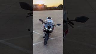 ZX6R 2024 Pearl Robotic White M4 Exhaust Sound🔥kawasaki ninja zx6r m4exhaust shorts 2024 [upl. by Leland]